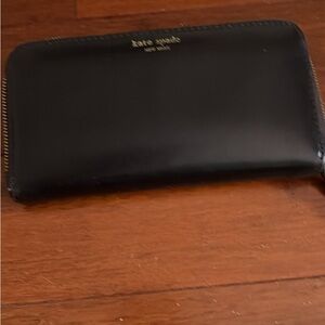 Kate Spade Black Leather Men's Wallet
